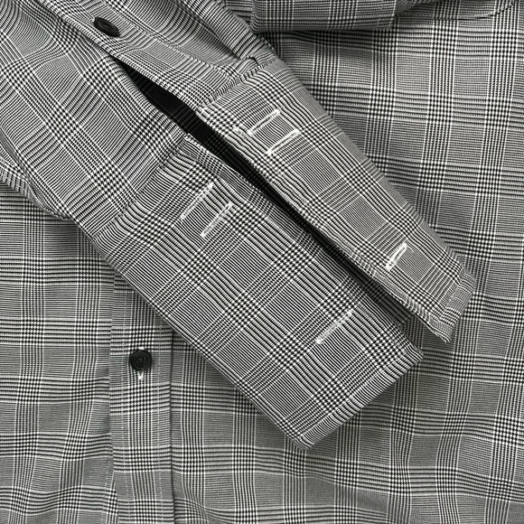 Men’s Tasso Elba Dress Shirt with French Cuffs Sz L - Picture 6 of 8